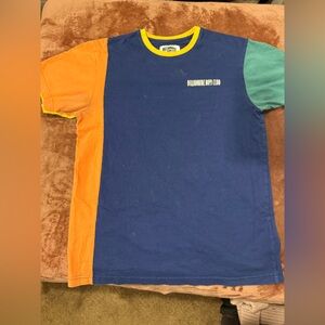 Billionaire Boys Club Blue and Orange Tee